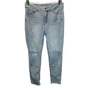 Women's Seven7 High-Waisted Light Wash Jeans 14